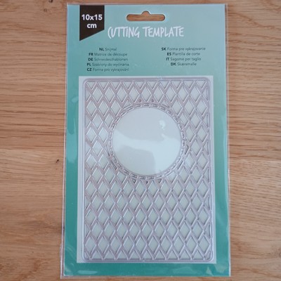 Schneideschablone 10x15 cm | Cutting Template | Dekorativer Kartenaufleger | NEU