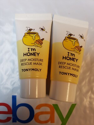 Tony Moly ~ I'm Honey ~ Deep Moisture Rescue Mask ~ 0.5 oz - New ~ Sealed