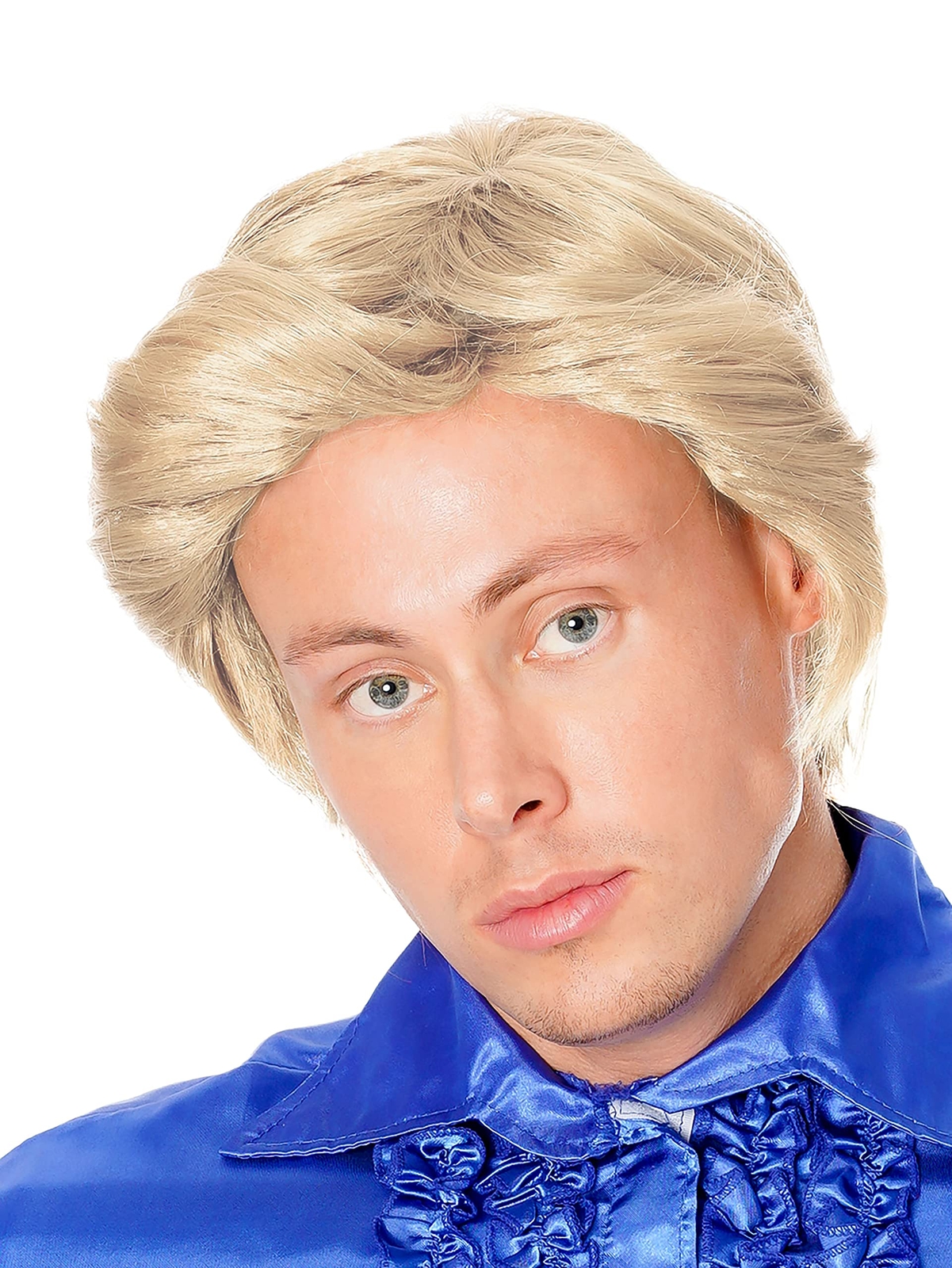 Bristol Novelty BW503 Blonde Tony Wig, One Size