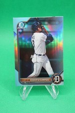 2022 Bowman Draft Base Chrome Sky Blue Refractor #BDC-39 Roberto Campos LPN