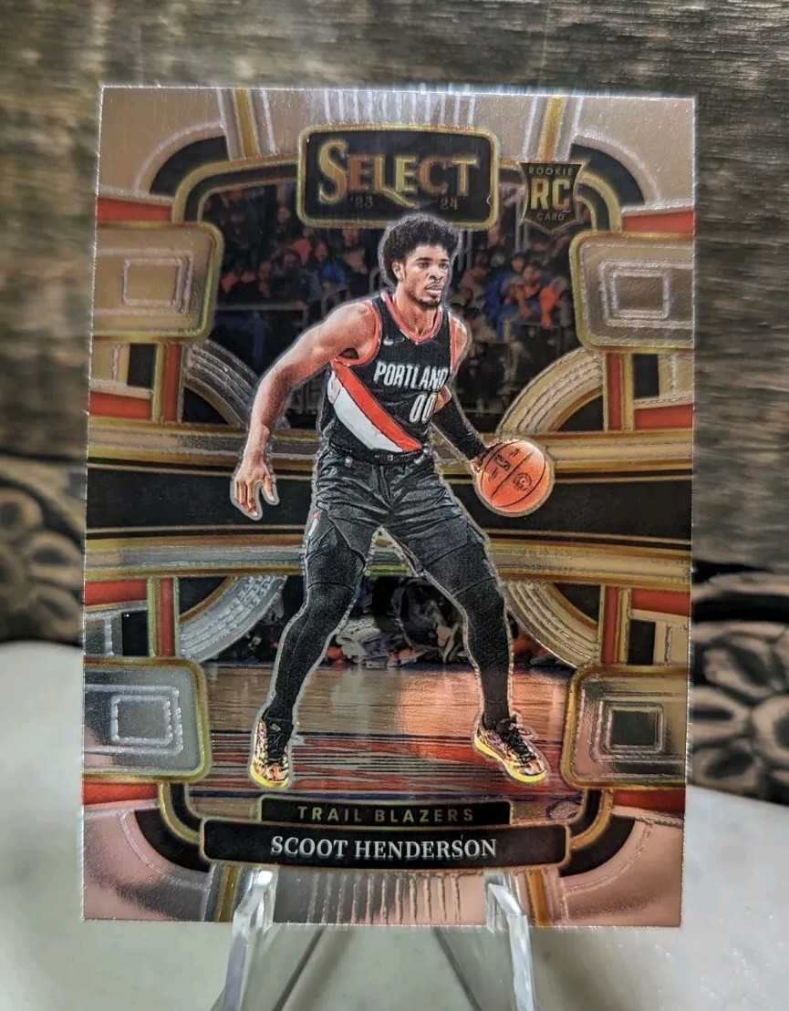 Scoot Henderson 2023-24 Select Basketball Concourse Hobby RC Blazers