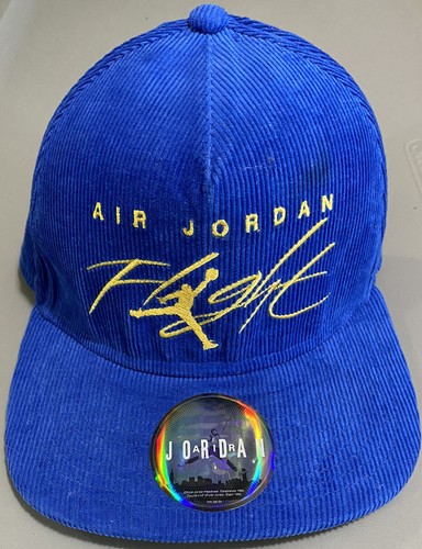 Air Jordan Flight Corduroy Blue Hat Cap 