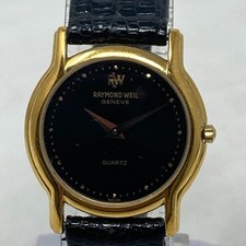 Raymond Weil Geneve Watch Women 23mm 18K Gold Plated Fidelio Swiss New Battery