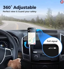 Magnetic Car Phone Mount, 360° Rotating with Super Strong Magnet, Universal 