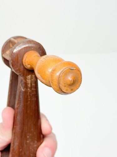 1850’s - 1880’s Victorian Era Police Clacker Antique Hand Made Wood Brass Early - Picture 13 of 18