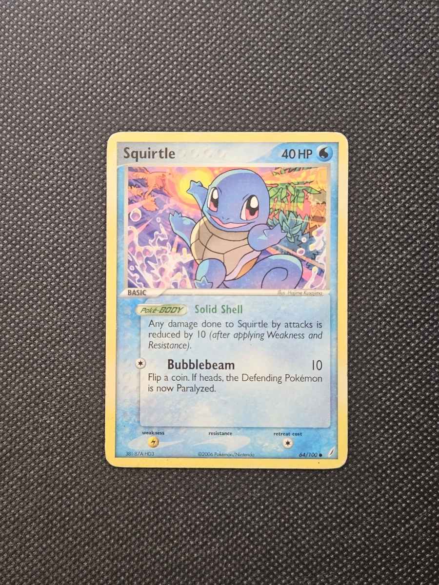 Squirtle Pokémon TCG Cards for sale