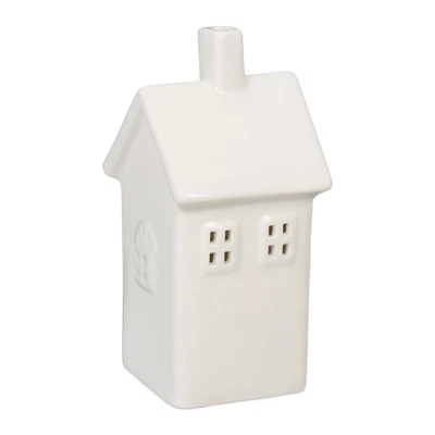 Photophore maison bougeoir en porcelaine décoration de Noël 230 g élégant - Photo 1/4