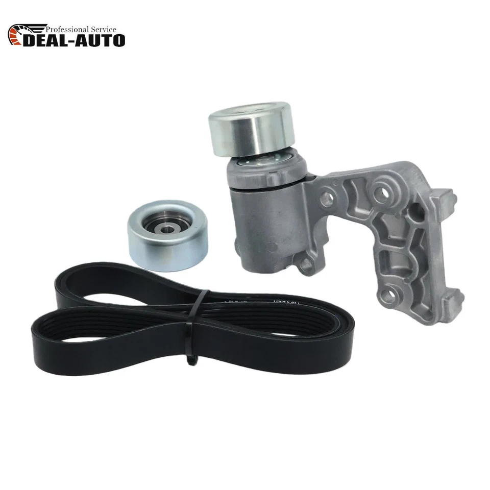 Serpentine Belt Drive Tensioner Kit fit Sienna Avalon Camry RAV4 Lexus ES IS RX - Image 4 of 4