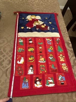Handmade Cloth Advent Calendar Homemade