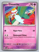 Chimecho 085/167 Twilight Masquerade Pokemon Card - NM