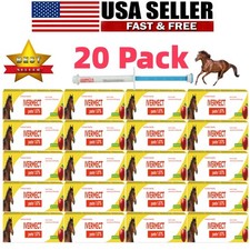 20 Pack In Box Paste Horse Dewormer Apple Flavor wormer EXP 1/2028 Free delivery
