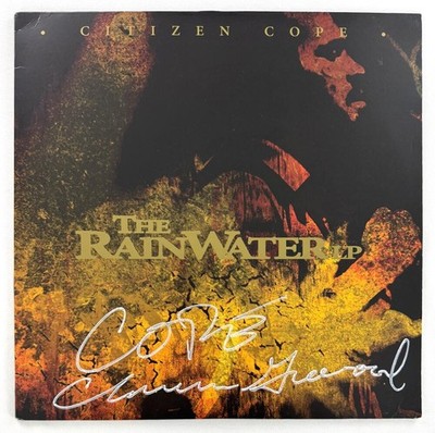 Citizen Cope Signed Autograph Album Record - The Rainwater LP w/ Full Name JSA