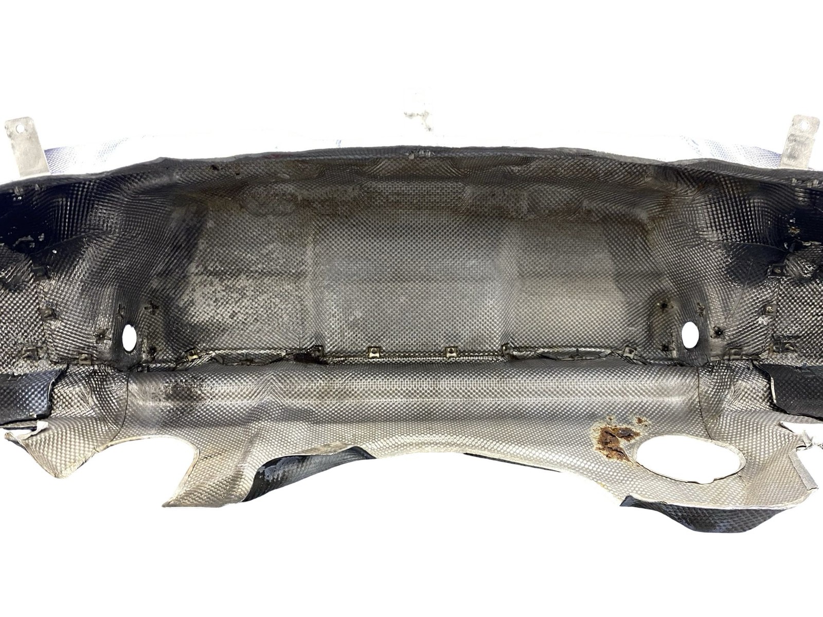 2008-2015 AUDI R8 AWD 4.2L REAR EXHAUST HEAT SHIELD PANEL 4Q0825709B
