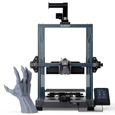 ELEGOO Neptune 4 Pro FDM 3D Drucker, Bis zu 500mm/s, 225×225×265mm Build Volume