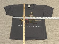 VTG Throwing Copper Summer 1995 Tour Band Tee Shirt Lrg Live Brockum Earth Anvil