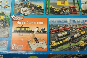 Lego City train LOT, 3x 7939, some sealed, Incomplete: Read Description
