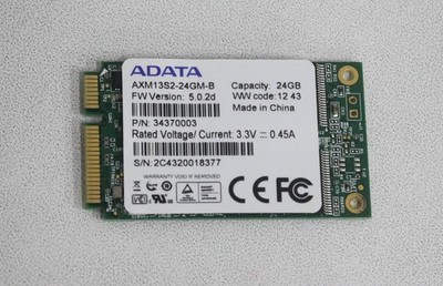 A-1937-155-A Sony SSD -M 24GB Adata Msata (Axm13S2 24Gm-B Ml) ''GRADE A''