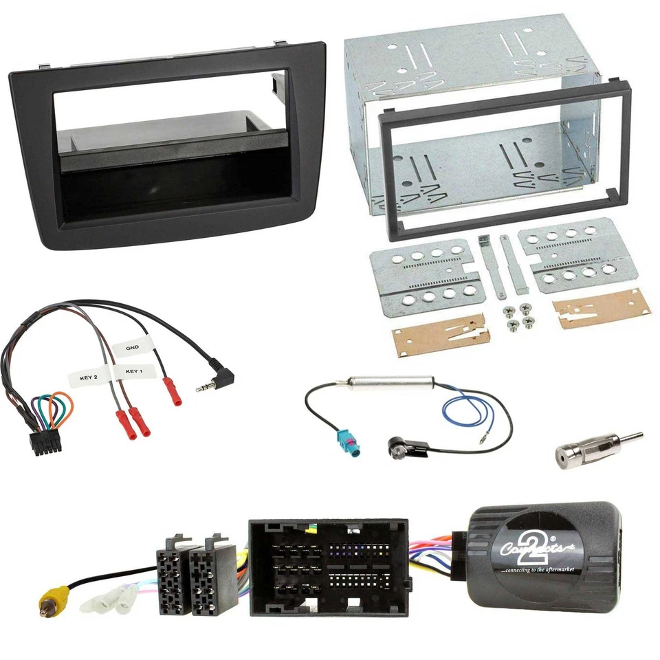 Pioneer 2DIN Lenkrad DAB USB Bluetooth Autoradio für Alfa Mito 14-18 schwarz - Bild 3 von 4