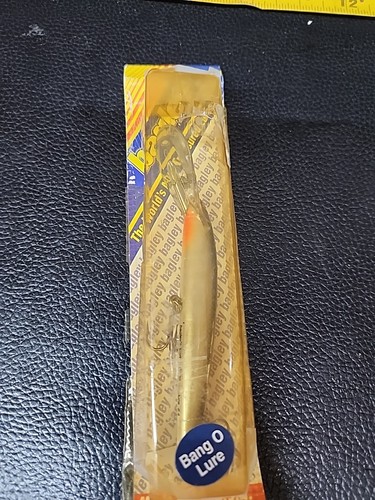 Leurre Balsa Vintage Bagley's Bang-O-Lure Swivel-Hip SH5-117 – Neuf Dans Sa Boîte, Made In USA