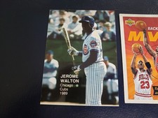Jerome Walton Chicago Cubs #1 Rookies Fever Series II FULL SIZE ODD