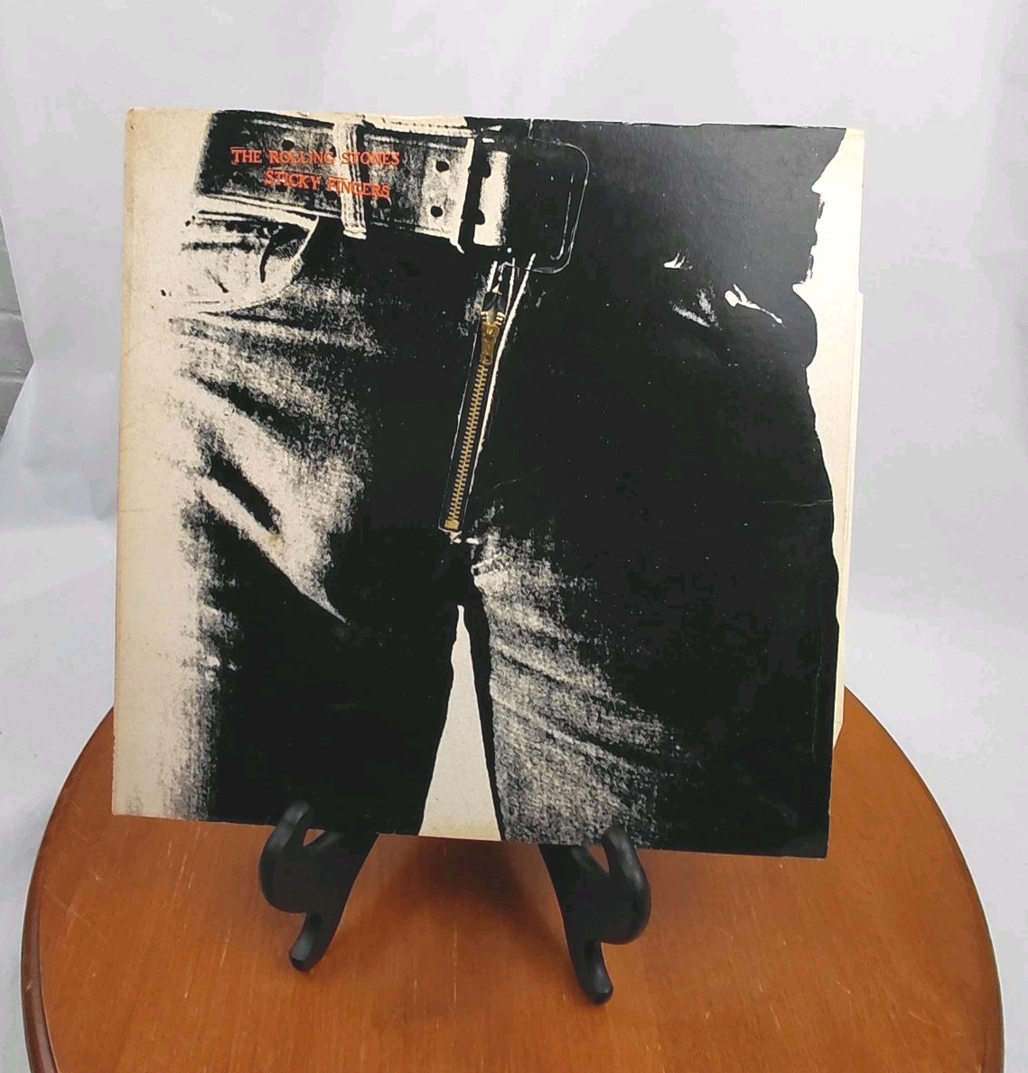 The Rolling Stones Sticky Fingers original 1971 LP.  COC 39105 Working Zipper