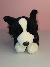 Animal Alley Border Collie Plush Dog Puppy Stuffed Animal 14" ToysRUs 2007