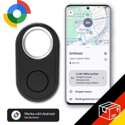Smart Tag Tracker für Google Find My Device Airtag | Android | Schlüsselfinder  