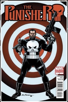 Punisher Vol 9 #1 Sal Buscema 1:15 Variant 2011 Marvel Comics