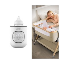 3 in 1 Baby Bassinet Bedside Sleeper Breathable Mesh Bedside Bassinet for Bab...