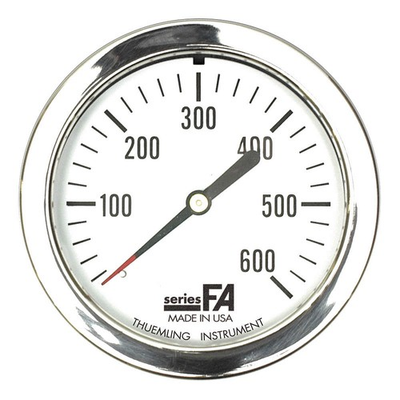 #ad #ad THUEMLING FA LFP 210 BG Pressure Gauge0 to 400 psi2 1 2quot; Dial 52VR50 $88.09