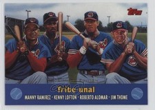 2000 Topps Combos Limited Edition Manny Ramirez Kenny Lofton Roberto Alomar 0h1