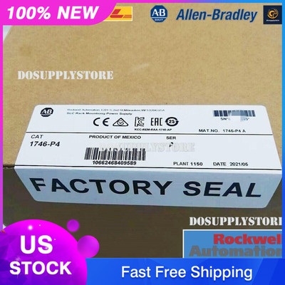 New Sealed Allen-Bradley 1746-P4 SER A SLC 500 Power Supply Module AB 1746-P4