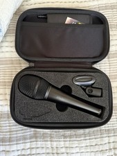 DPA d:facto 4018V Supercardioid Vocal Microphone XLR Black w/ Case Accessories