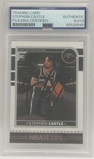 #8 Stephon Castle 2024-25 Hoops PSA AUTOGRAPH SIGNED AUTHENTIC