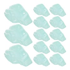 24 Miniatur-Eisbergskulpturen aus Kunstharz – Realistische, schneebedeckte