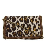 Borsa a tracolla Stella McCartney borsa leopardata mini catena Falabella...