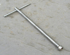 TENDEUR DE RETRAIT JET DROIT POUR LAMPES SOUFFLANTES ETC. LONGUEUR 7".