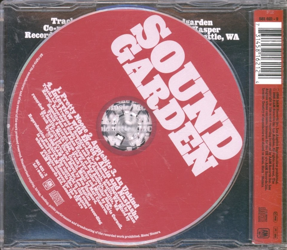 Soundgarden Pretty Noose CD UK A&M 1996 Single 5816212 - Bild 2 von 2