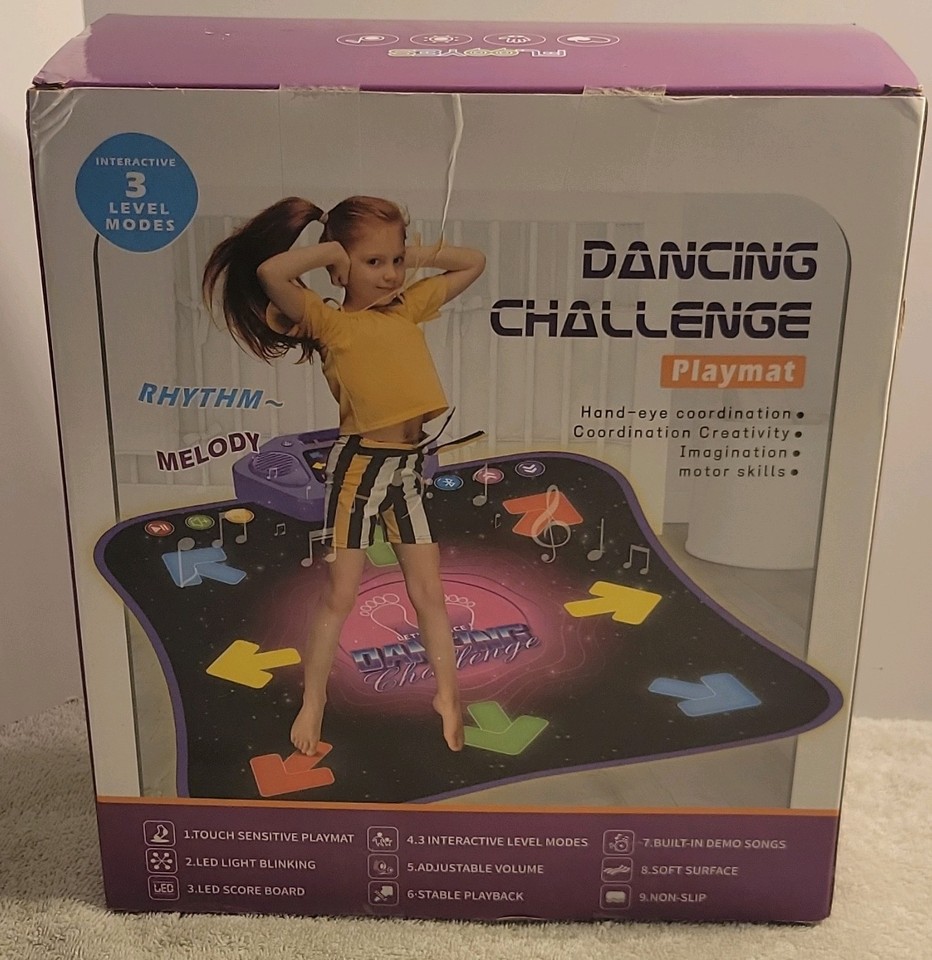 Light up Dance Mat for Kids Kids - Toys for 3 4 5 6 7 8 Year Old Girl ...