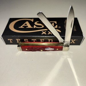 CASE XX #10847 DARK RED BONE STANDARD JIG BABY DOC SS