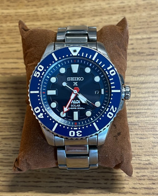 Seiko Prospex Special Edition PADI SNE435 Solar Diver 200M V157-0BT0