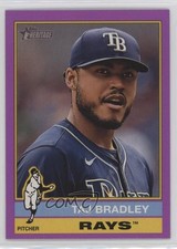 2025 Topps Heritage Light Purple Border Taj Bradley #298 1i5e