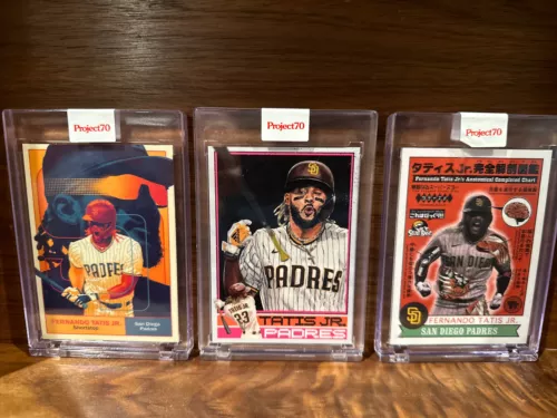 Topps Project 70 Card Fernando Tatis Jr by Jacob Rochester Toy Tokyo Matt Taylor