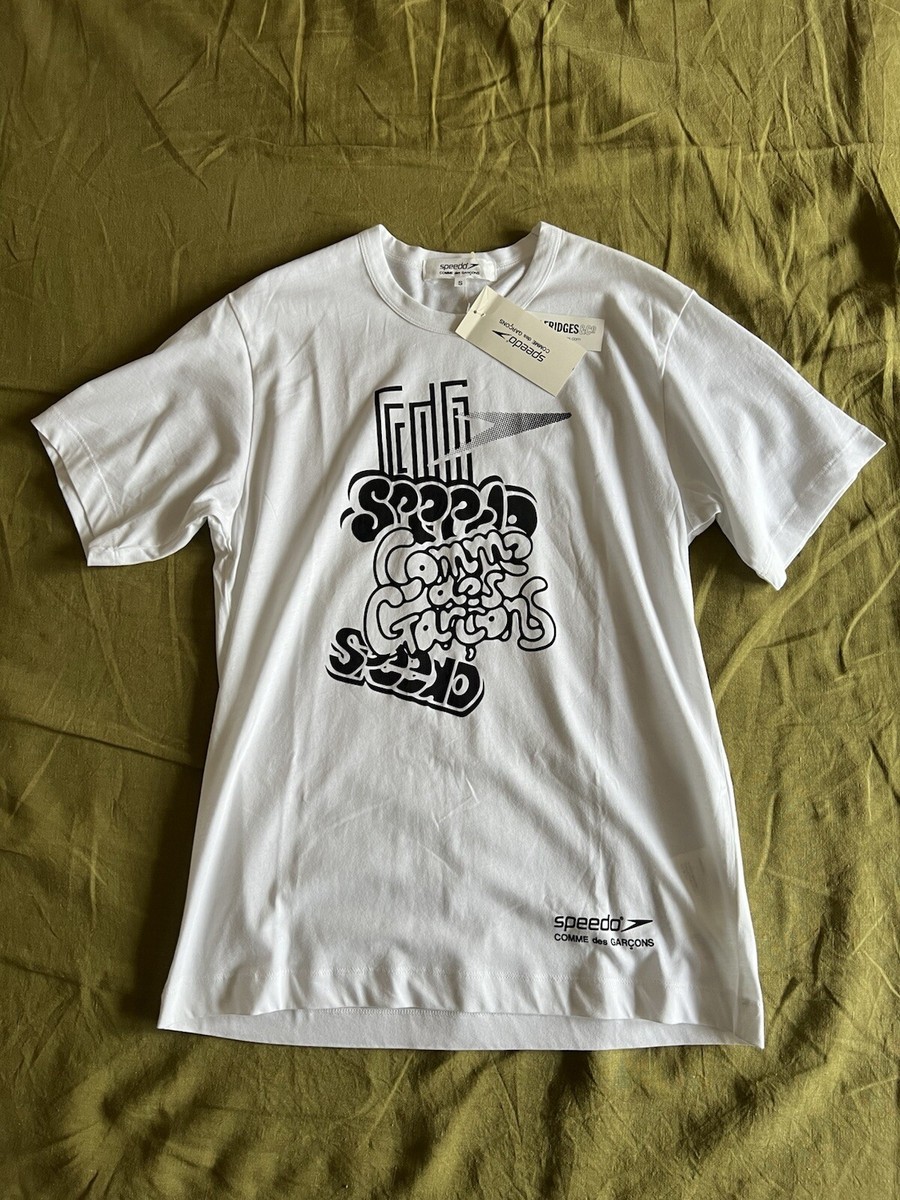 Comme Des Garçons X Speedo T Shirt Size Small UK