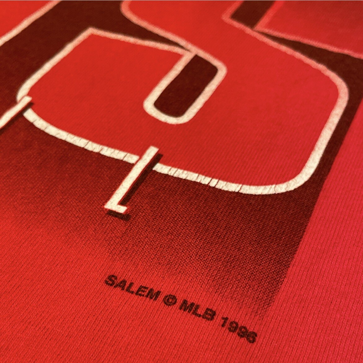 VTG 90s Cincinnati Reds MLB Baseball Spell Out Logo Vintahe 1996 Shirt ...