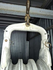 SHERMAN & REILLY 3 BLOCK PULLING SHEAVE W/ STRAIN PLATE