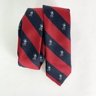 Vintage Mickey Mouse Tie Cervantes Disney Made in Usa 90% Polyester Navy Red