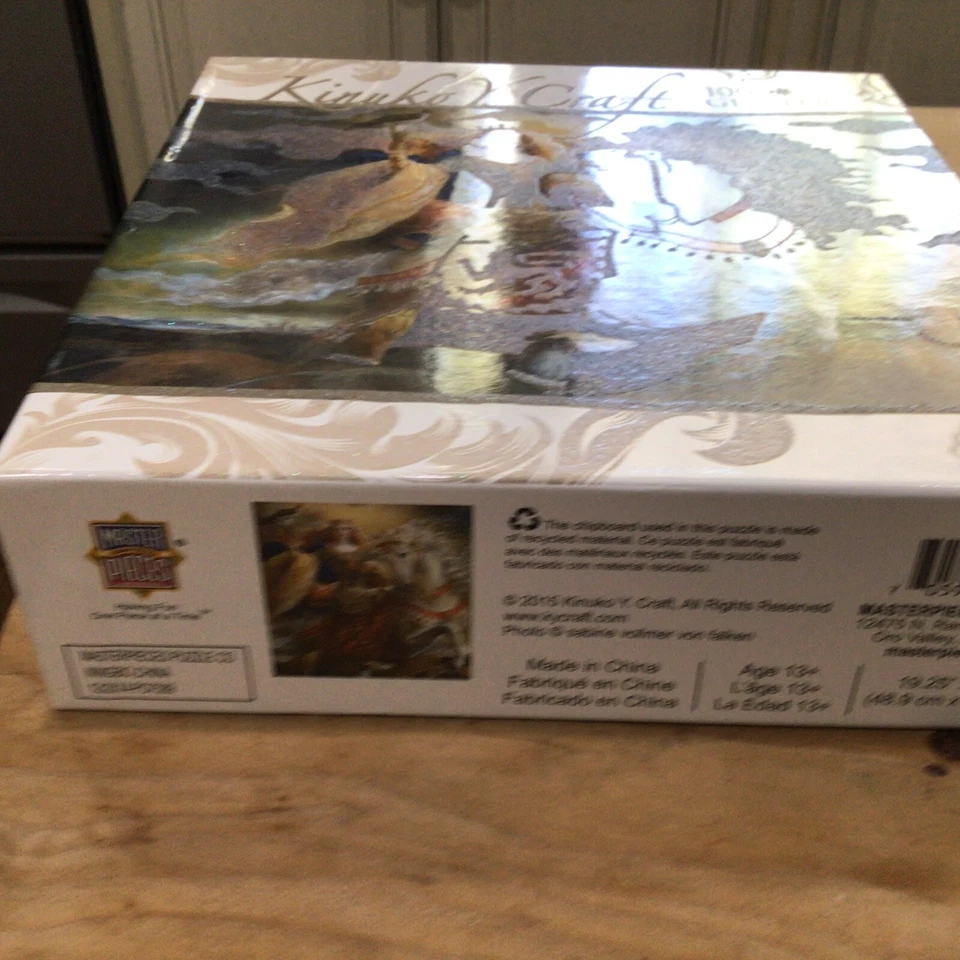 Kinuko Y. Puzzle artesanal 1000 piezas Leonor de Aquitania usado #71567 Foto 4 de 4