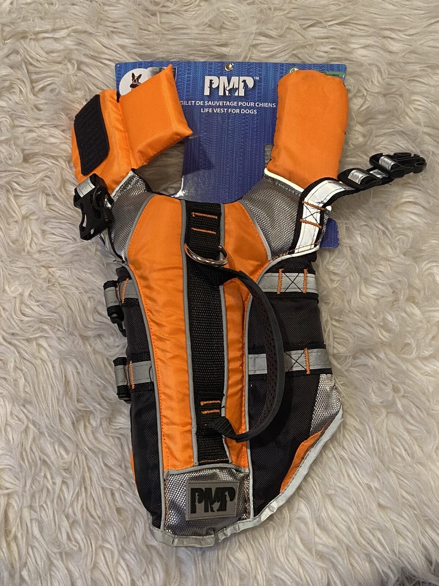 Silver Paw PMP Small Dog Safety Life Jacket XS Reflective w Handle Clip