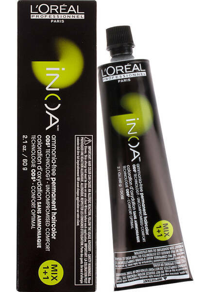 L'OREAL Professional  INOA Permanent Hair Color Ammonia Free 60 ml 